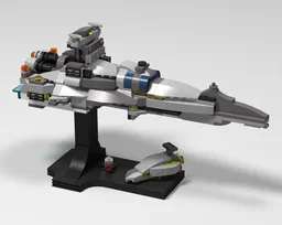 star destroying space ship (alt build of invisible hand set 75377)
