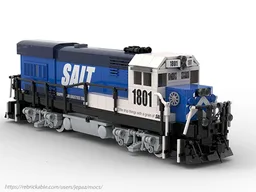 GE U18B Salt Fantasy Livery