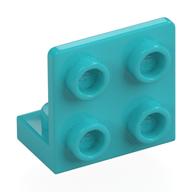 Lego Bracket 1 x 2 - 2 x 2 Inverted / Medium Azure