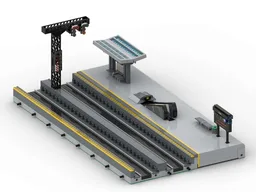 Modular Modern Train Station