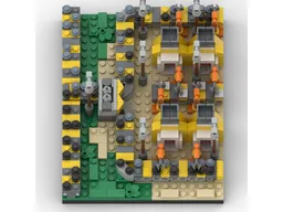 Factorio Iron smelting