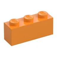 Brick 1 x 3 / Medium Orange
