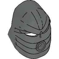 Lego Large Figure Mask Rau (Turaga) / Dark Gray