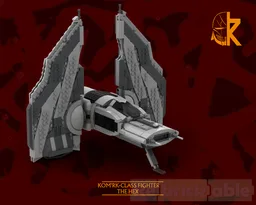 Kom'rk-Class Fighter - The Hex