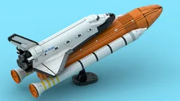 Space Shuttle Discovery 10283 Upgrade Tank and Booster Scale 1/70