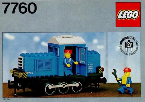 Lego Diesel Shunter Locomotive