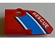 Lego Technic, Panel Fairing # 1 Small Smooth Short, Side A with 'RESCUE' Pattern (Sticker) - Set 8068