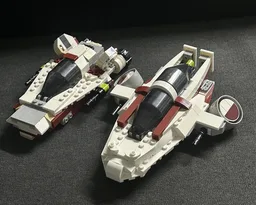 Scout Ship and A-Wing