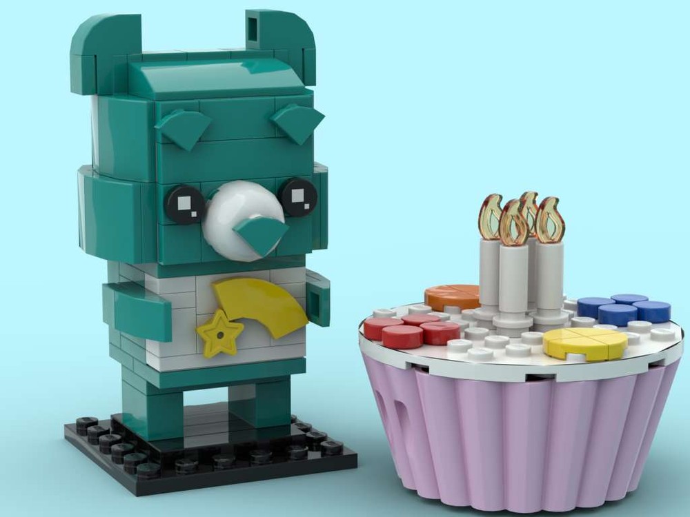 Lego Wish Bear (Carebear Collection)