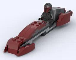 Mandalore BARC Speeder 75449 Alternate Build