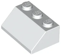 Brick Sloped 45° 2 x 3 / White