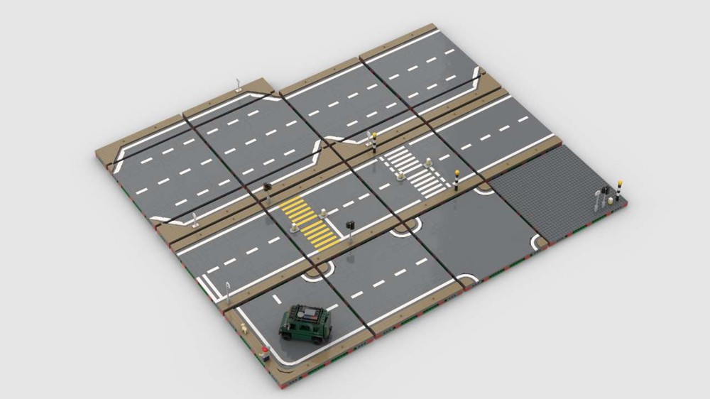 Lego MILS Roads System
