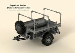 Expedition Trailer (Version for narrow Tires)