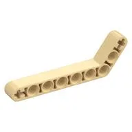 Technic Beam 1 x 9 Bent (7 - 3) Thick / Tan