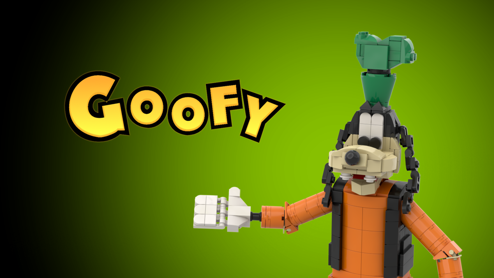 Lego Goofy Figure MOC