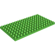 Duplo Plate 8 x 16 / Bright Green