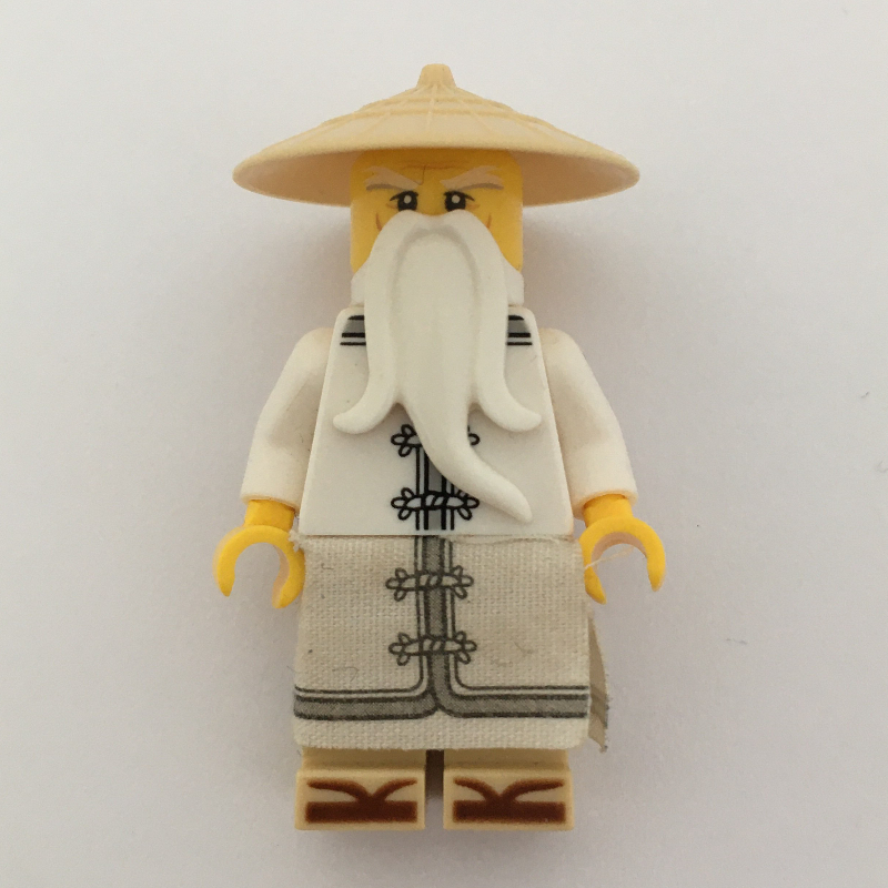 Lego Master Wu in White Robes (LEGO Ninjago Movie)