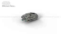Mini Size Millennium.Falcon Gray version