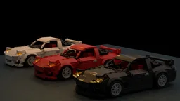 Lego Rx7 moc (front inspired