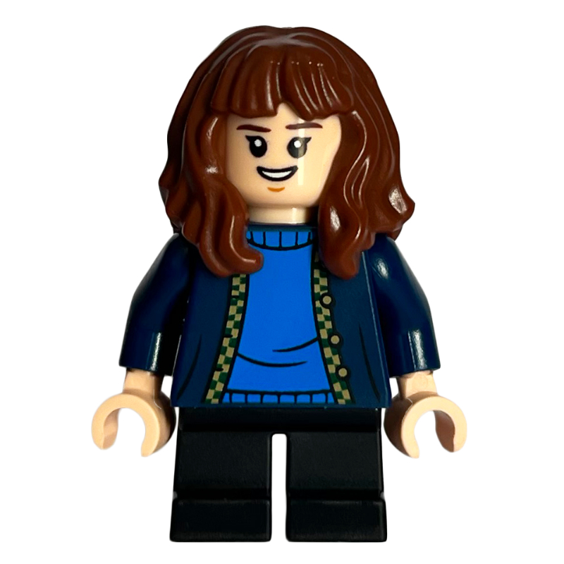 Lego Hermione Granger, Dark Blue Jacket, Short Black Legs