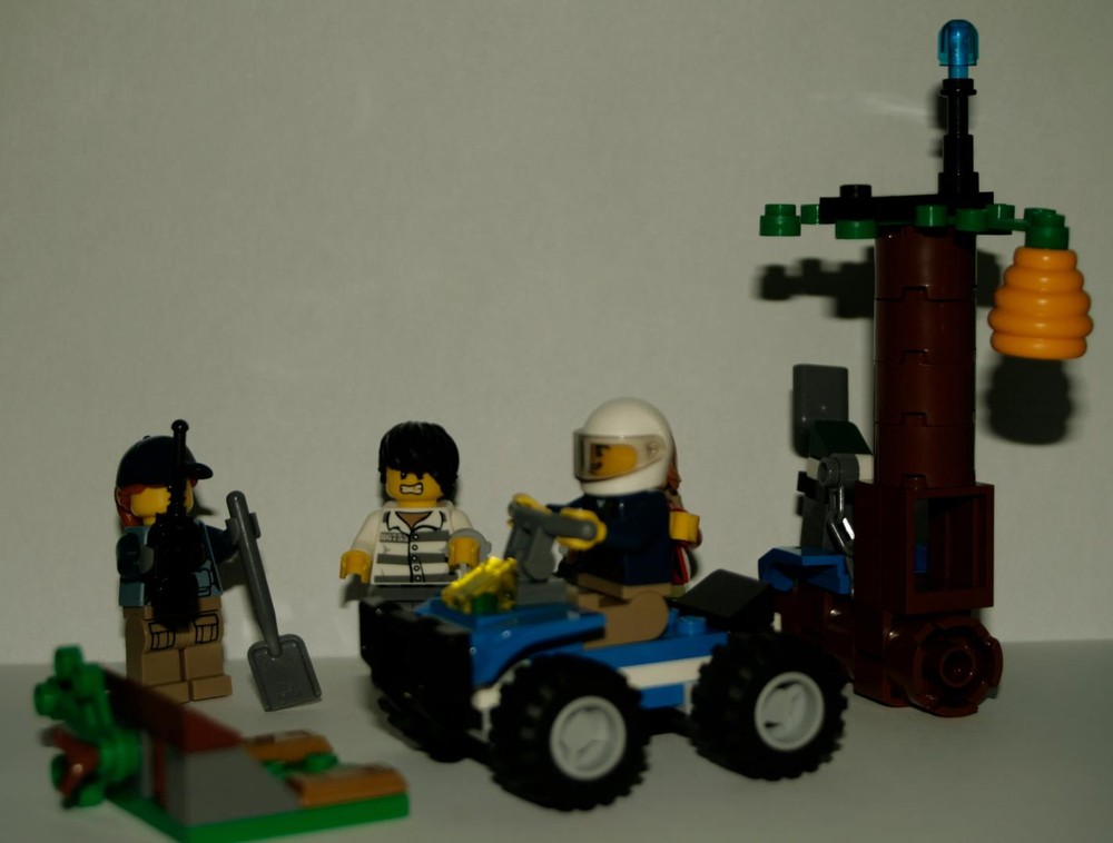 Lego Quad driving test