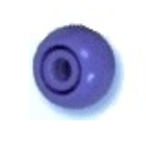 Lego Pen Bead, Round Orb / Violet