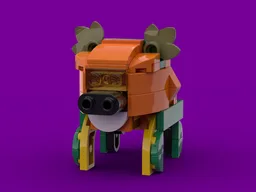 Halloween Pumpkin Pig (lights up!)