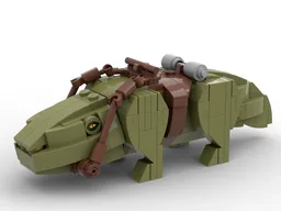 Dewback - Minifig Scale
