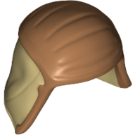 Lego Cap and Neck Protector with Medium Nougat Print (Pao)