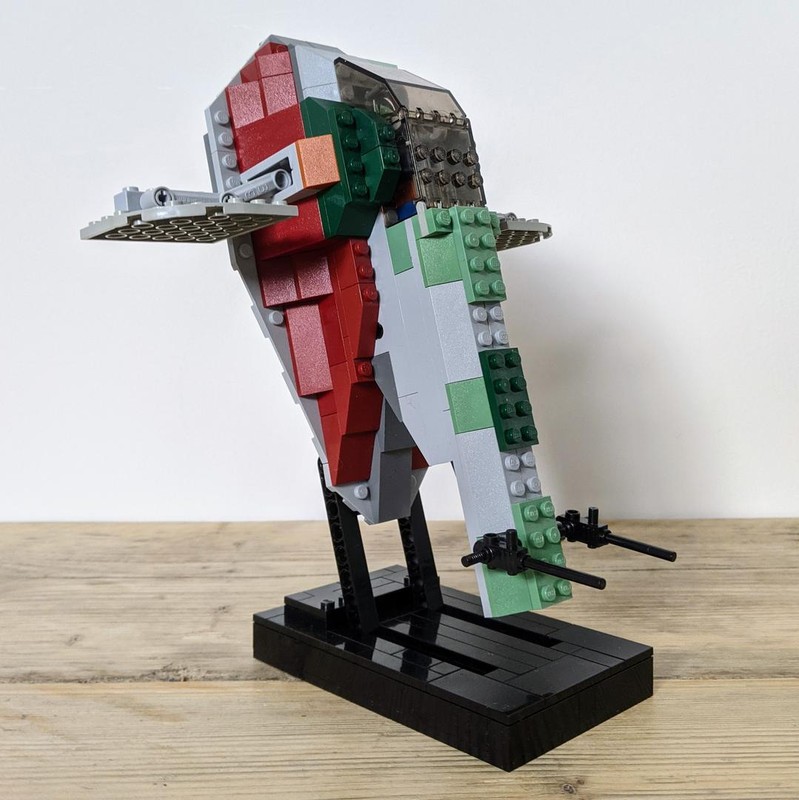 Lego Slave 1 (7144) Modern Colours (Stand not included)