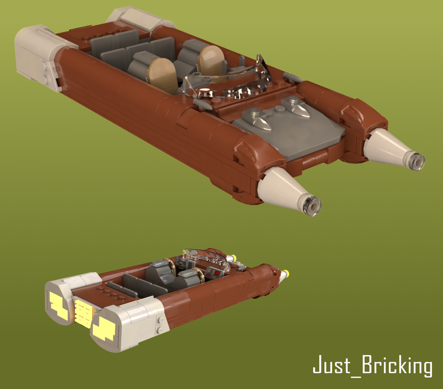 Lego Lancer-class 13 Deluxe Airspeeder