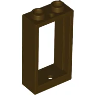 Window 1 x 2 x 3 Flat Front / Dark Brown