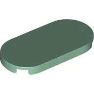 Tile Round 2 x 4 / Sand Green