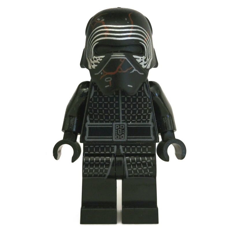 Lego Kylo Ren, Helmet with Red Cracks