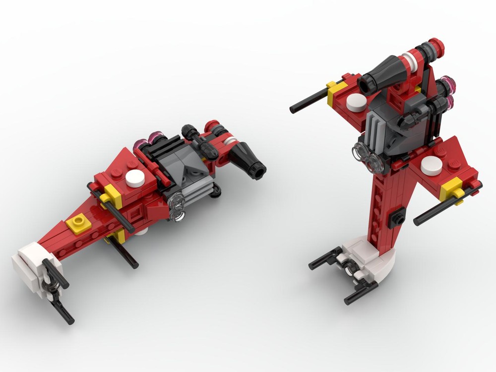 Lego B-Wing Prototype Starfighter - Mini - Star Wars Rebels