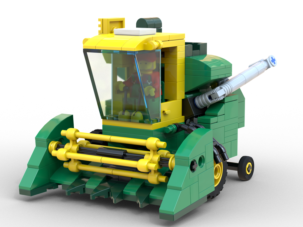 Lego John Deere 55EB combine harvester