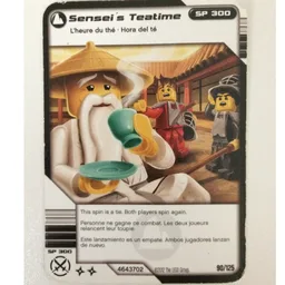 Trading Card, Ninjago Deck #2: 90 - Sensei's Teatime - North American Version / [No Color/Any Color]
