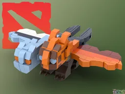 DOTA 2 Jakiro Brickheadz