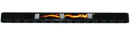 Technic, Liftarm Thick 1 x 15 with Bolted Metal Plates, Cracks and Lava Pattern Model Left Side (Sticker) - Set 70314