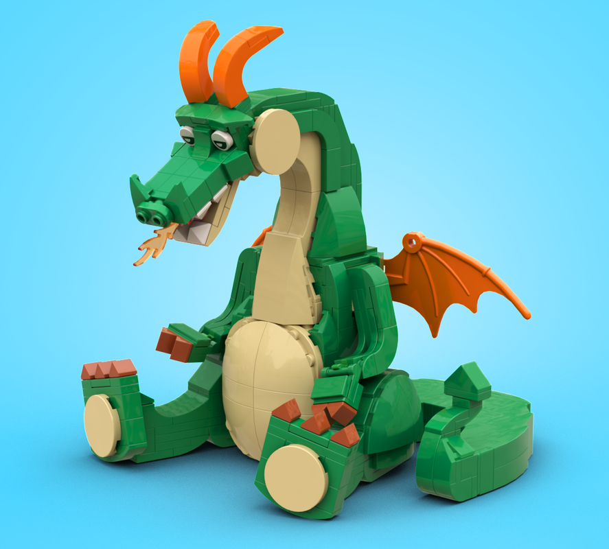 Lego Cute Dragon
