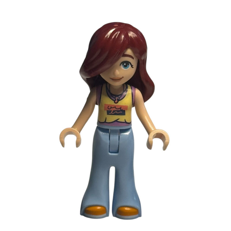 Lego Paisley - Bright Light Yellow Top, Bright Light Blue Pants