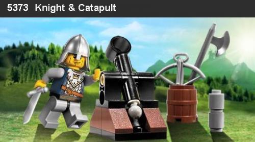 Lego Knight & Catapult
