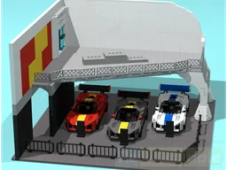 Racing Podium Display