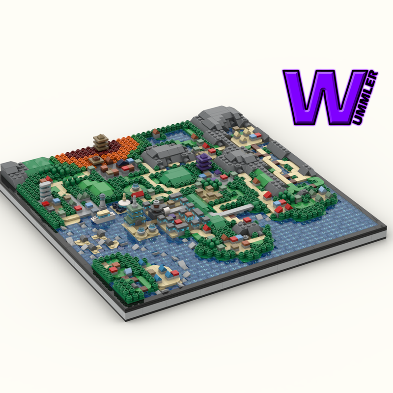 Lego Map of Johto