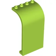 Panel 3 x 4 x 6 Curved Top / Lime