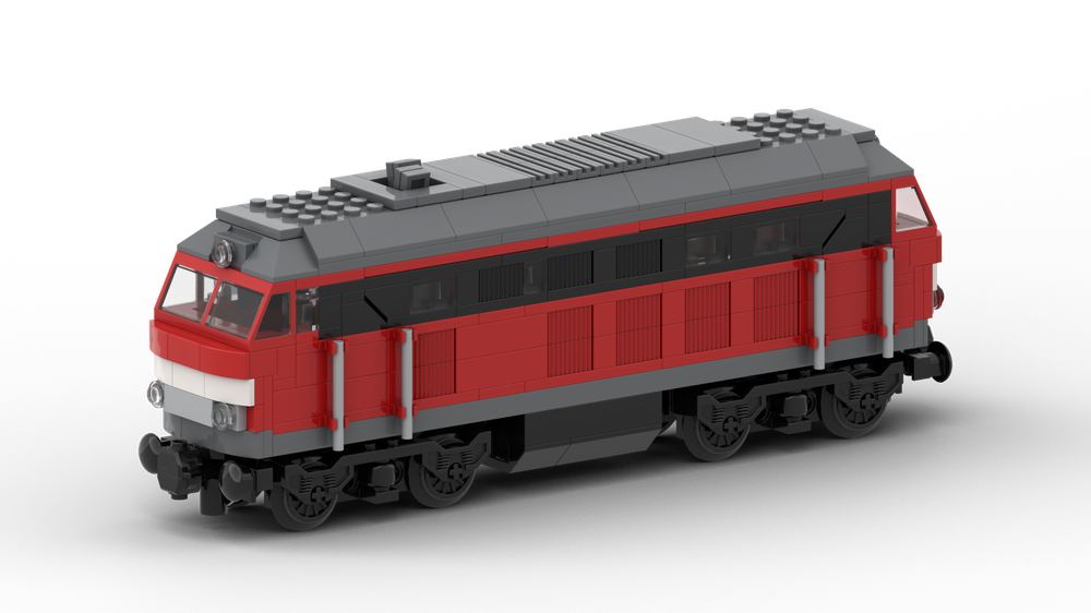 Lego Diesel engine BR218 / Diesel-Lok BR218