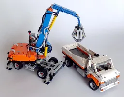 Material Handler & Dump Truck