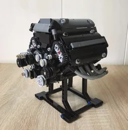 Instruction V-8 Engine 32-Valve Lego Technic