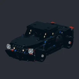 Technic small scale car
