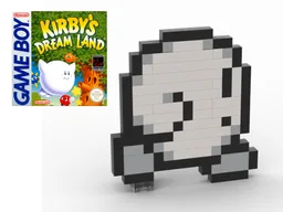 Kirby's Dream Land Game Boy Sprite